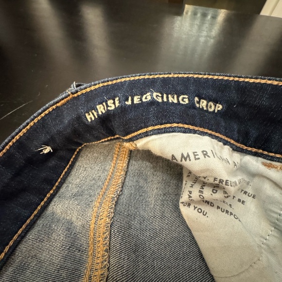 AE Distressed Blue Denim Jeans - Picture 3 of 4
